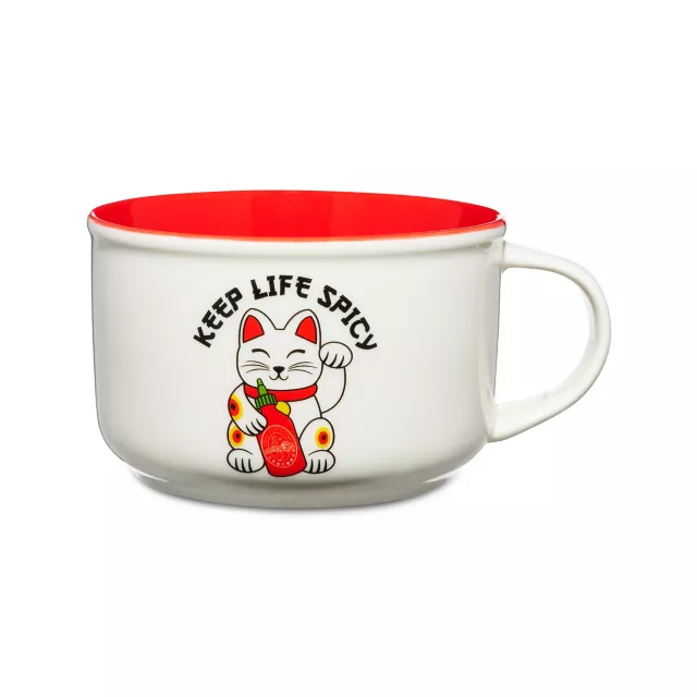 Keep Life Spicy Bowl with Spoon - Sriracha at Spencer's