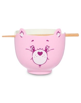 Cheer Bear Bowl with Chopsticks 17 oz. - Care Bears