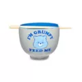 I'm Grumpy Feed Me Bowl with Chopsticks 17 oz. - Care Bears at Spencer's