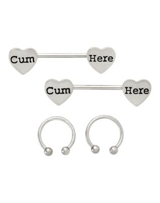 Nipple piercing clearance rings spencers