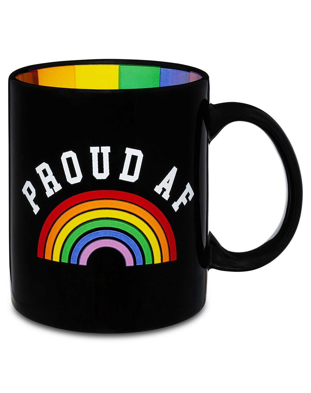 Proud AF Rainbow Coffee Mug – 20 oz.