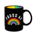 Proud AF Rainbow Coffee Mug - 20 oz. at Spencer's