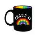 Proud AF Rainbow Coffee Mug - 20 oz. at Spencer's