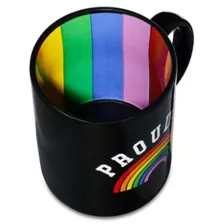 Proud AF Rainbow Coffee Mug - 20 oz. at Spencer's