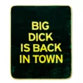 Big Dick Is Back in Town Reversible Fleece Blanket - Danny Duncan at Spencer's