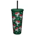 Green Mushroom Cup with Straw - 24 oz. at Spencer's