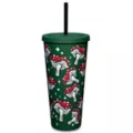 Green Mushroom Cup with Straw - 24 oz. at Spencer's