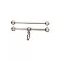 Multi-Pack CZ O-Ring Industrial Barbells 2 Pack - 14 Gauge at Spencer's