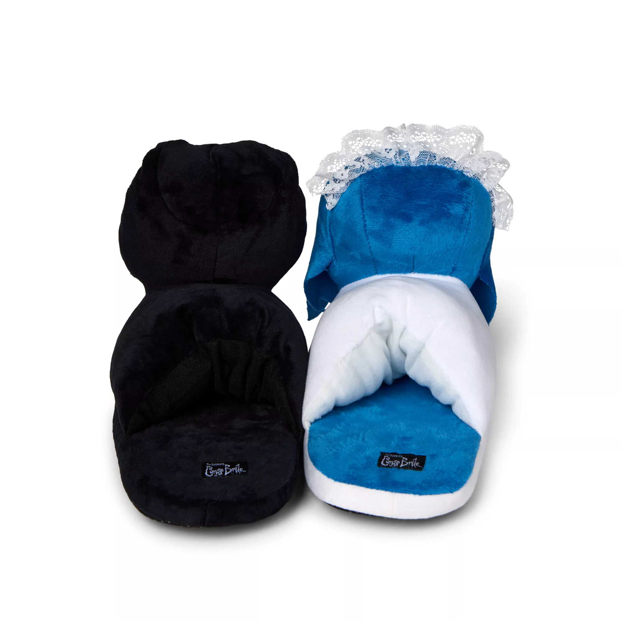 Victor and Emily Plush Slippers - Corpse Bride at Spencer's