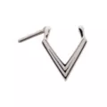 Silvertone Triangle Septum Ring at Spencer's