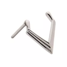 Silvertone Triangle Septum Ring at Spencer's