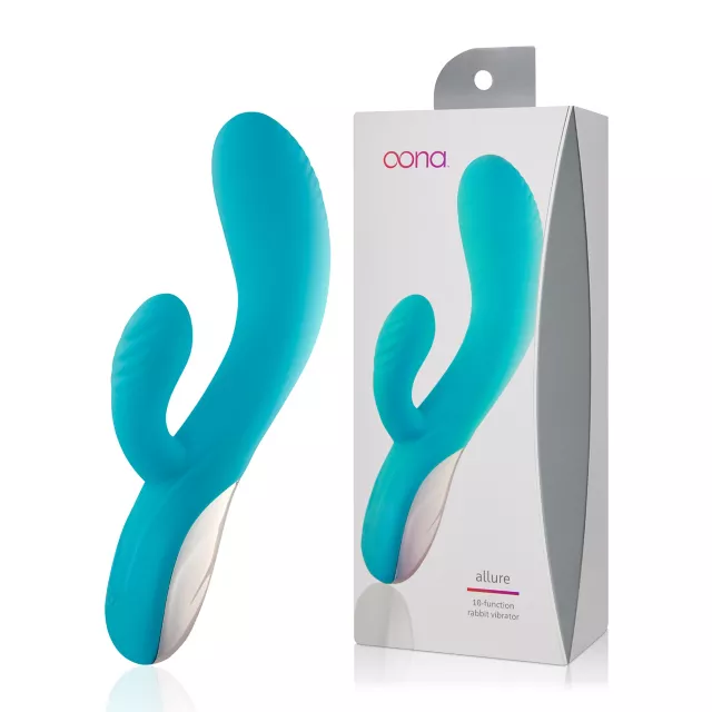 Oona Allure Rabbit Vibrator at Spencer's