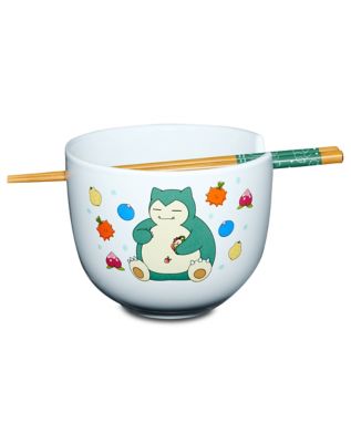 Snorlax Fruit Bowl with Chopsticks - Pokémon
