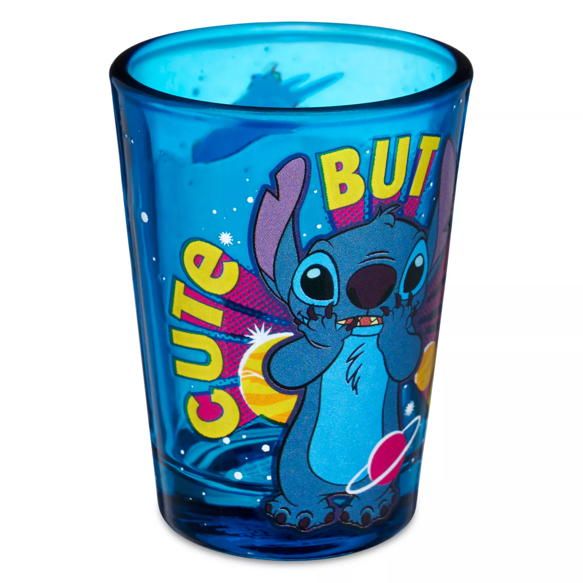 Stitch Cute But Weird Mini Glass 1.5 oz. - Lilo & Stitch at Spencer's