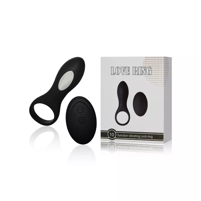 Love Ring 10-Function Vibrating Cock Ring at Spencer's