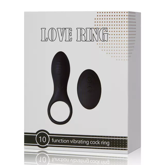 Love Ring 10-Function Vibrating Cock Ring at Spencer's
