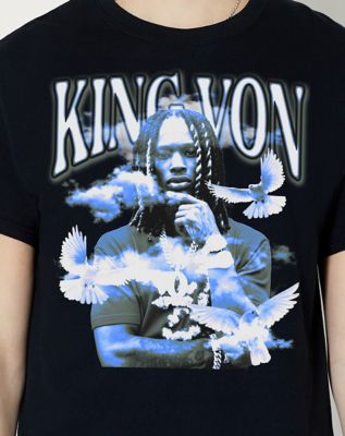 King Von Magazine T Shirt Adult Medium - by Spencer's