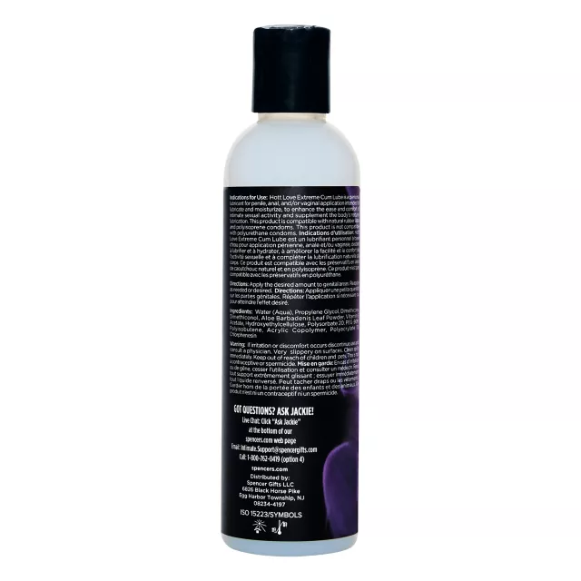 Cum Lube Hybrid 4 oz. - Hott Love Extreme