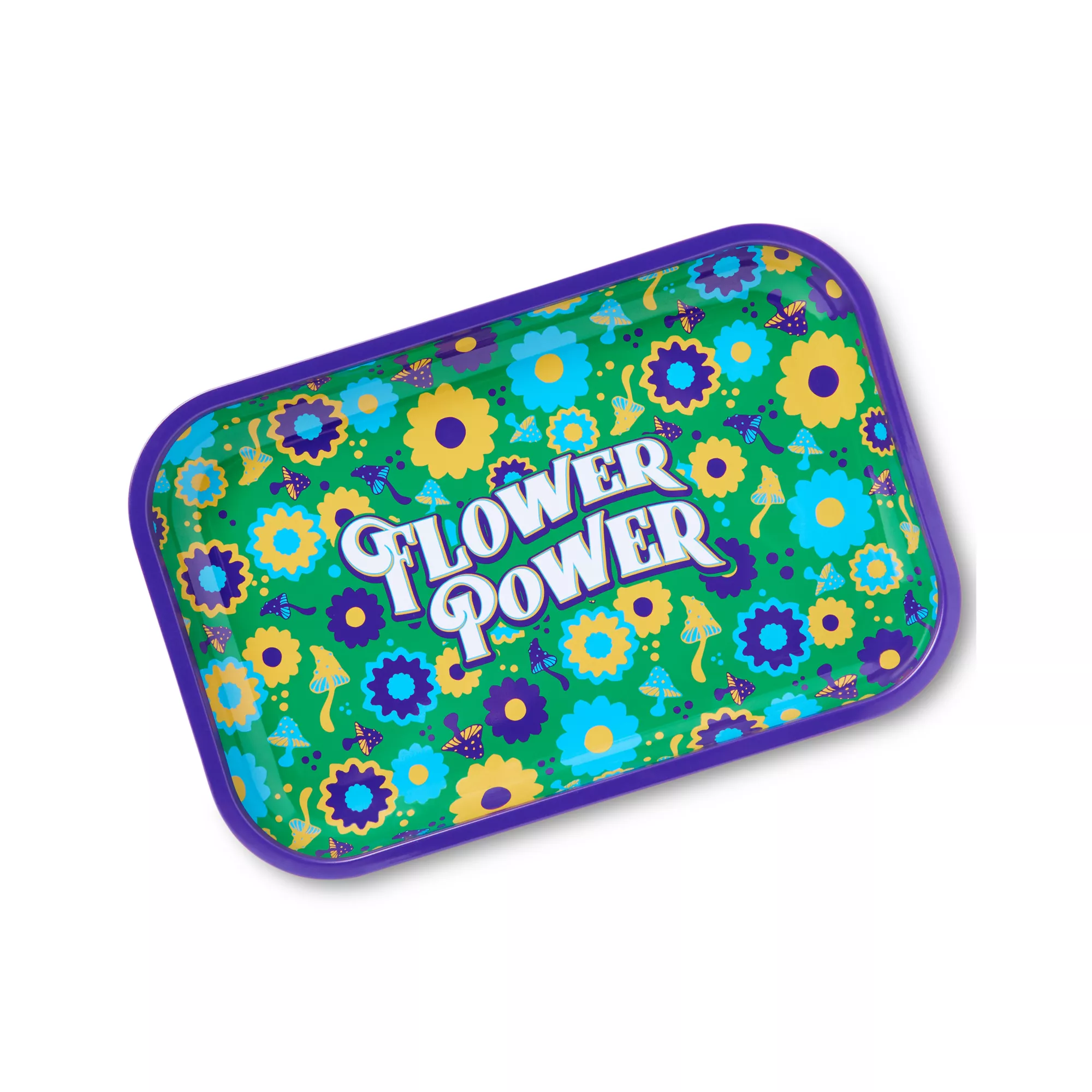 70s Flower Power Tray at Spencer's