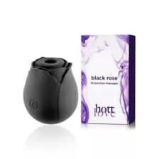 Black Rose 10-Function Massager 3 Inch - Hott Love at Spencer's