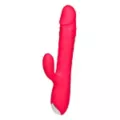 Over the Top 10-Function Thrusting Rabbit Vibrator 9.4 Inch - Hott Love Extreme at Spencer's