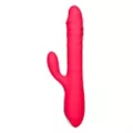 Over the Top 10-Function Thrusting Rabbit Vibrator 9.4 Inch - Hott Love Extreme at Spencer's