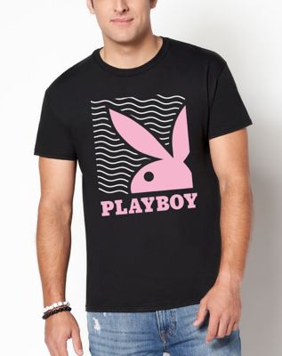 Pink playboy hot sale t shirt