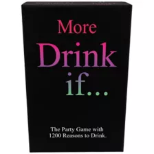 More Drink If... Card Game at Spencer's