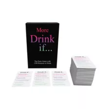 More Drink If... Card Game at Spencer's
