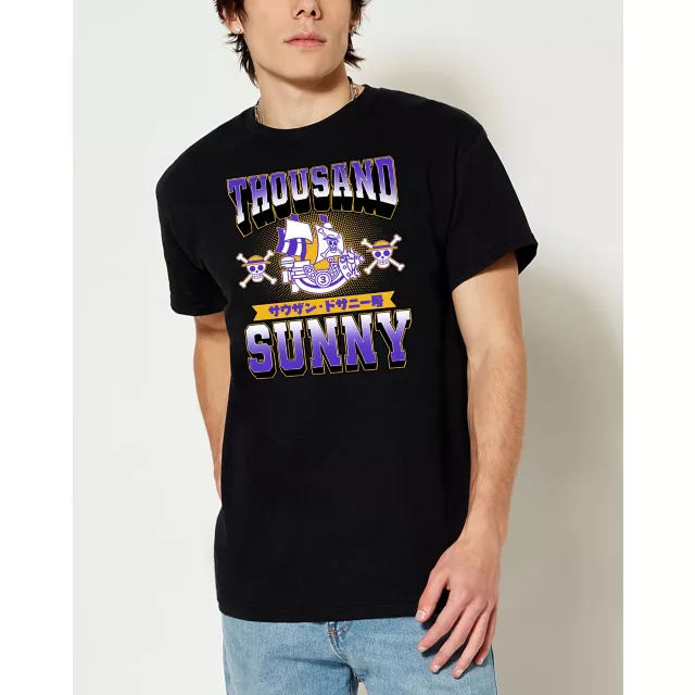 Thousand Sunny T Shirt - One Piece at Spencer's