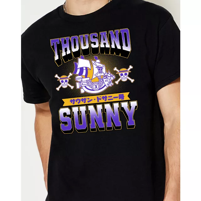 Thousand Sunny T Shirt - One Piece at Spencer's