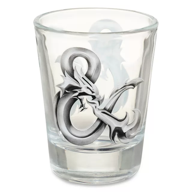 Ampersand Shot Glass 2 oz. - Dungeons & Dragons at Spencer's