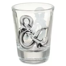 Ampersand Shot Glass 2 oz. - Dungeons & Dragons at Spencer's