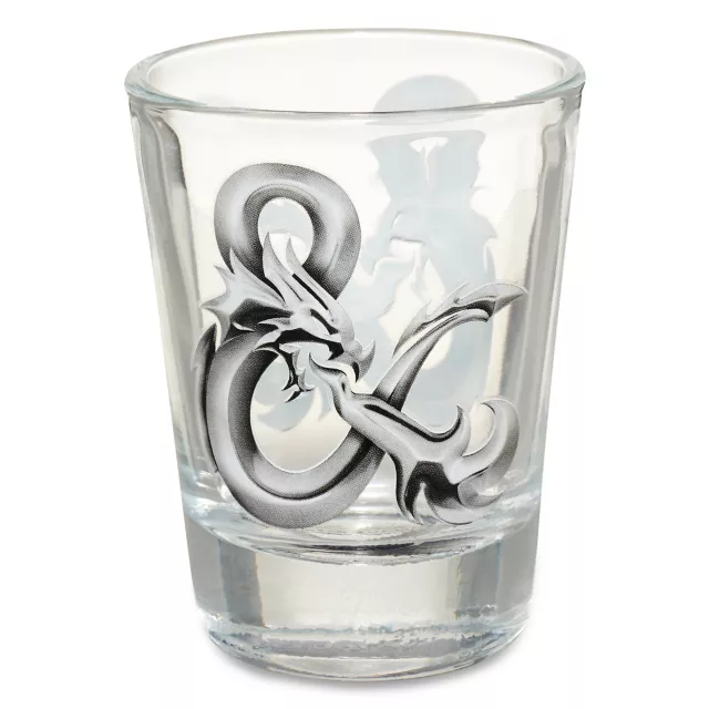 Ampersand Shot Glass 2 oz. - Dungeons & Dragons at Spencer's