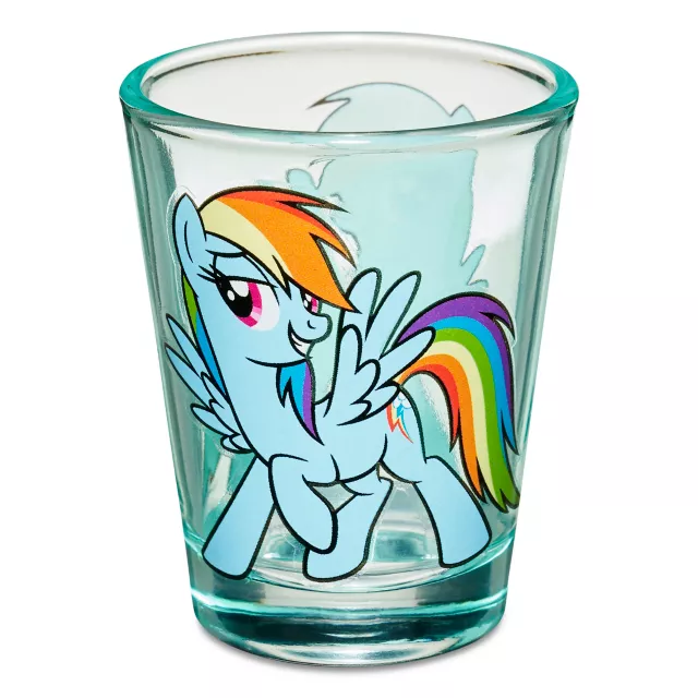 Rainbow Dash Shot Glass 2 oz. - My Little Pony at Spencer's