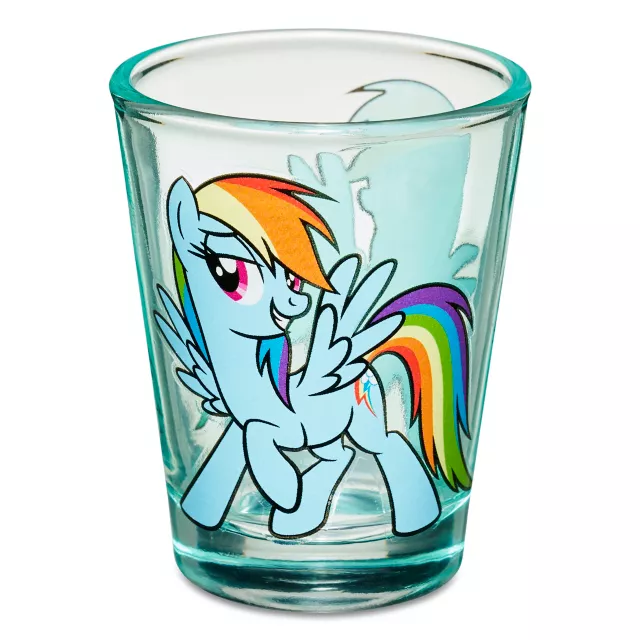 Rainbow Dash Shot Glass 2 oz. - My Little Pony at Spencer's