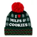 I Heart MILF & Cookies Beanie Hat - Danny Duncan at Spencer's