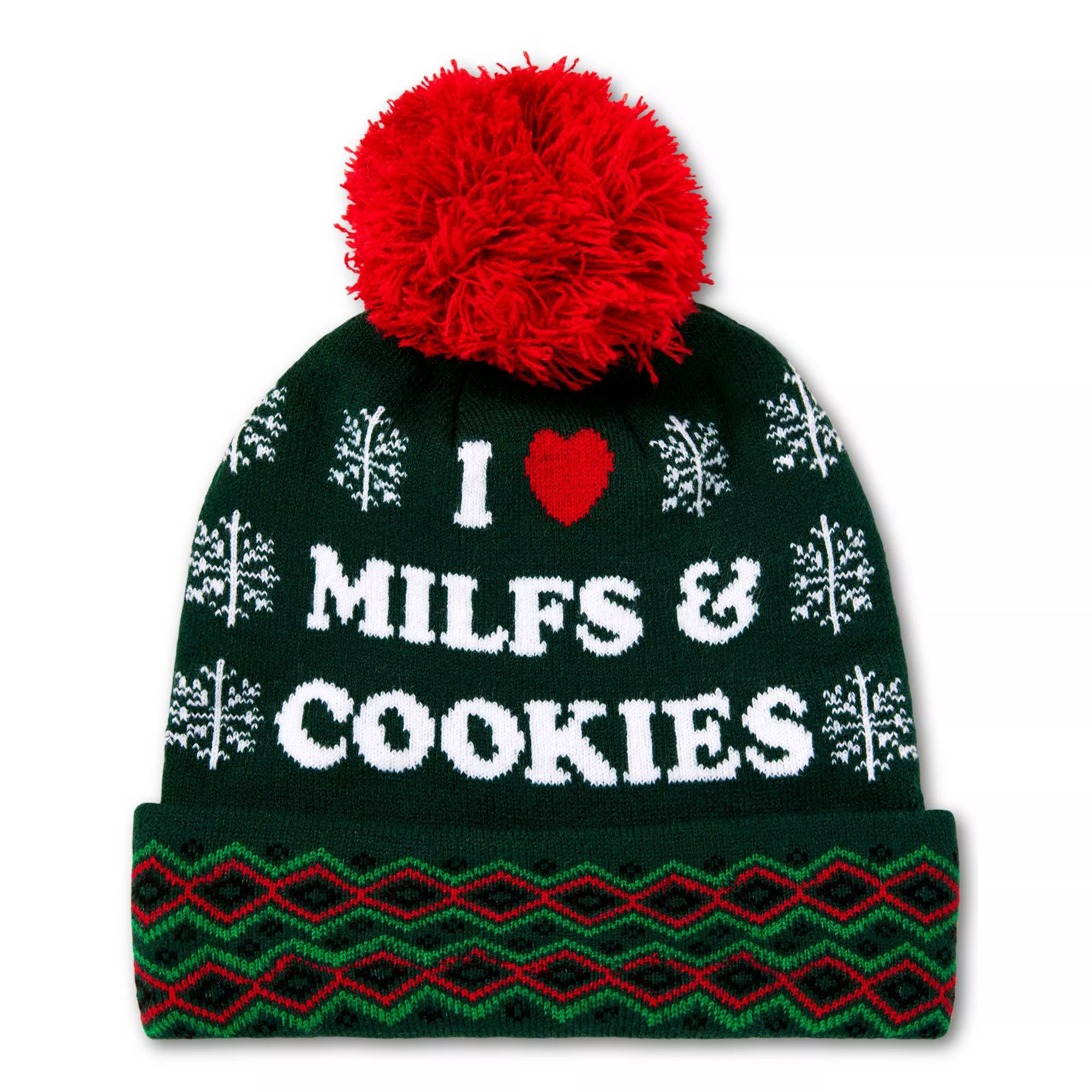 I Heart MILF & Cookies Beanie Hat - Danny Duncan at Spencer's