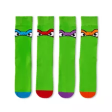 Multi-Pack TMNT Crew Socks - Teenage Mutant Ninja Turtles at Spencer's