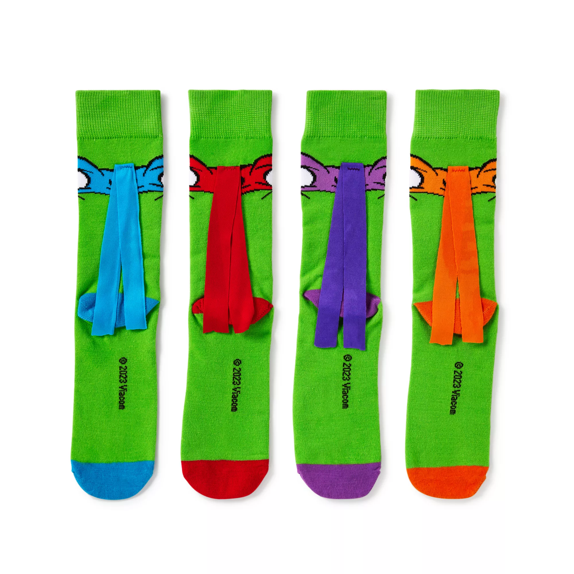 Multi-Pack TMNT Crew Socks - Teenage Mutant Ninja Turtles at Spencer's