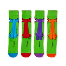 Multi-Pack TMNT Crew Socks - Teenage Mutant Ninja Turtles at Spencer's