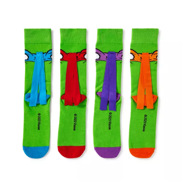 Multi-Pack TMNT Crew Socks - Teenage Mutant Ninja Turtles at Spencer's