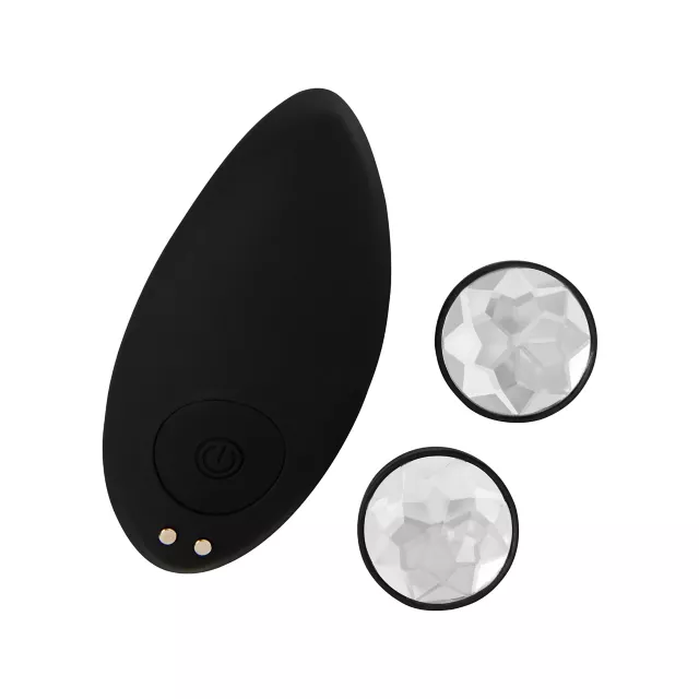 Naughty Knickers Bling Edition 10-Function Vibrating Panties with Remote Control at Spencer's