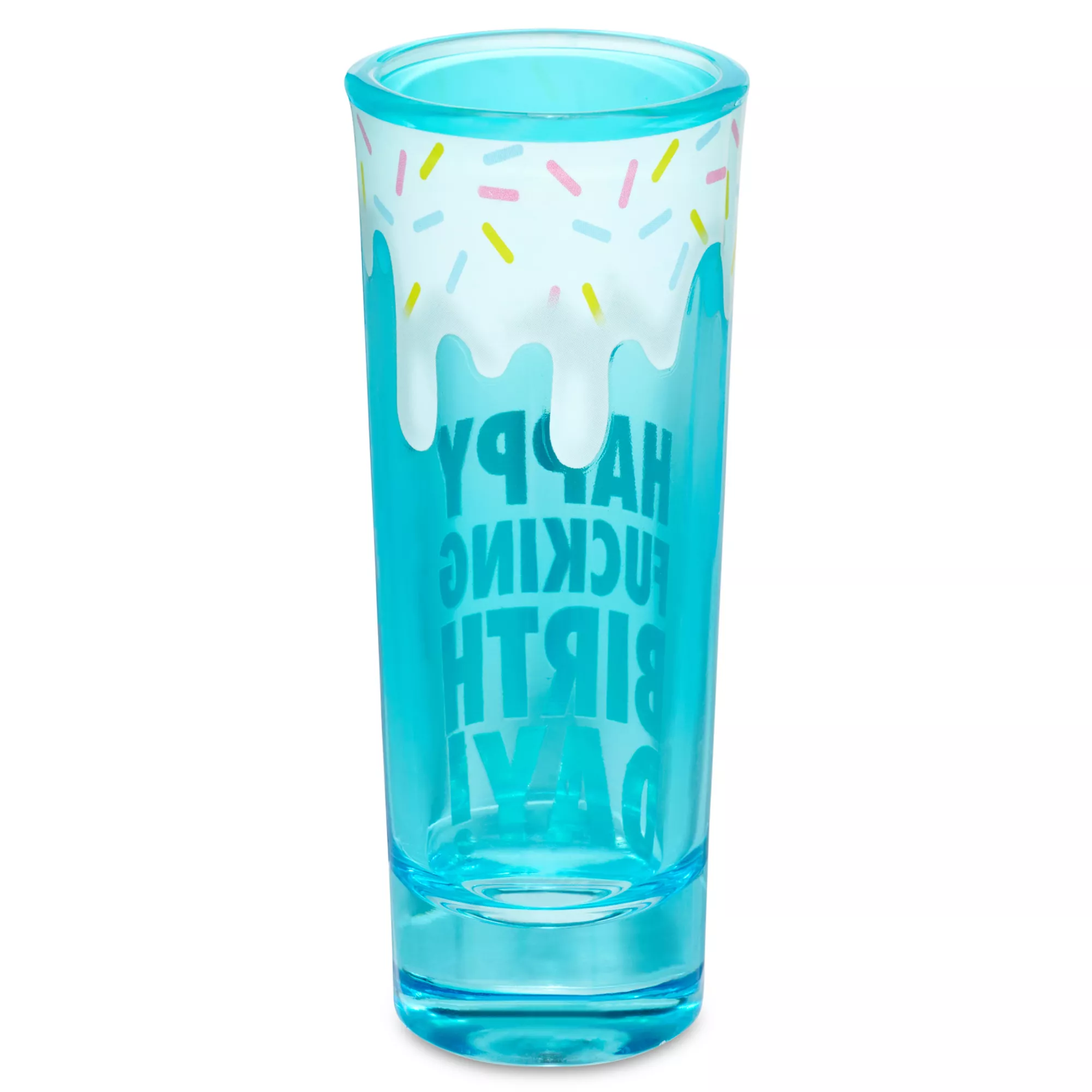 Happy Fucking Birthday Shooter Shot Glass - 2 oz. at Spencer's