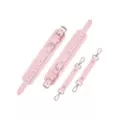 Pink Bondage Harness with Bows at Spencer's