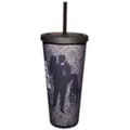 Morticia and Gomez Cup with Straw 24 oz. - The Addams Family at Spencer's