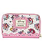 Loungefly Disney Princess All Over Print Zip Wallet
