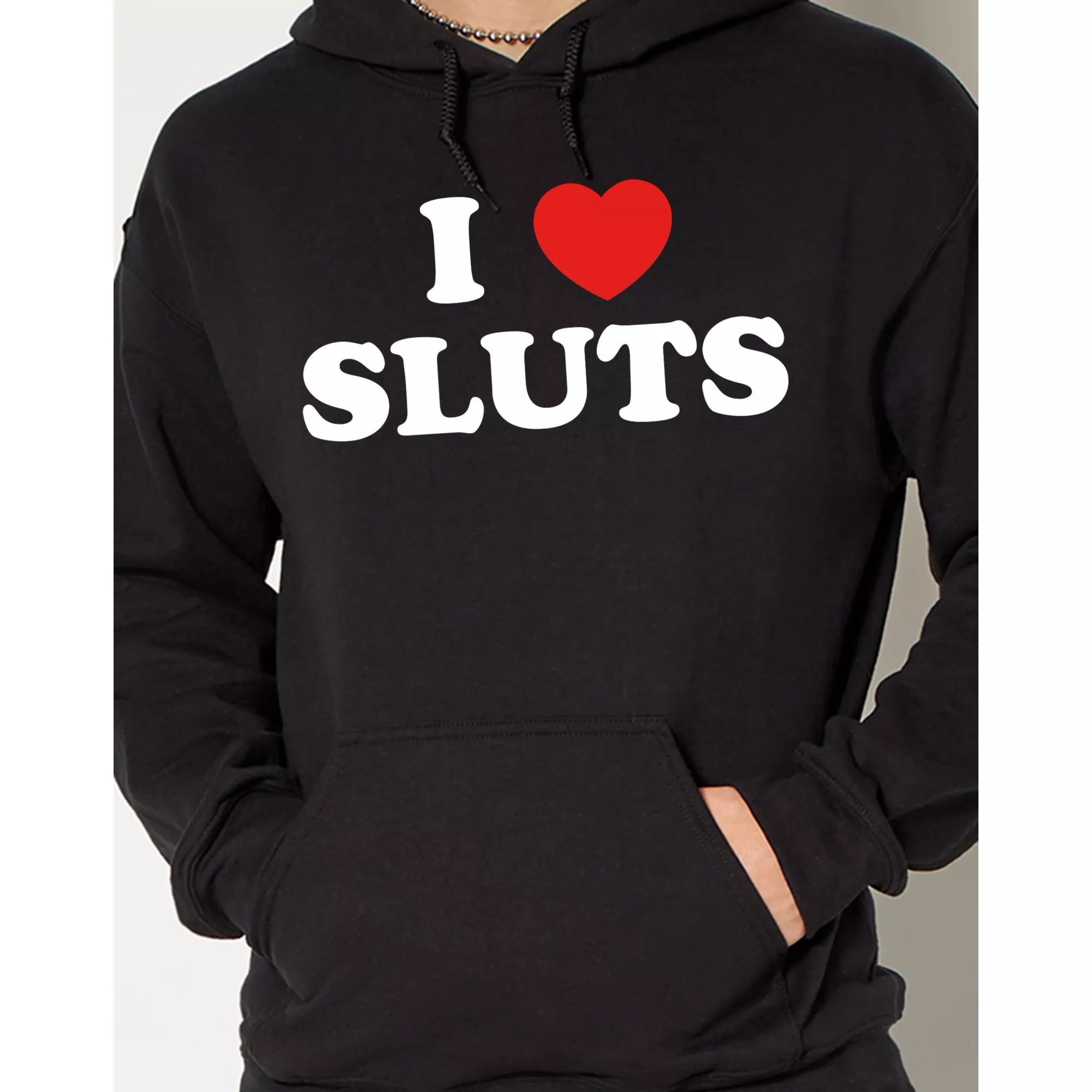I Heart Sluts Hoodie - Danny Duncan at Spencer's