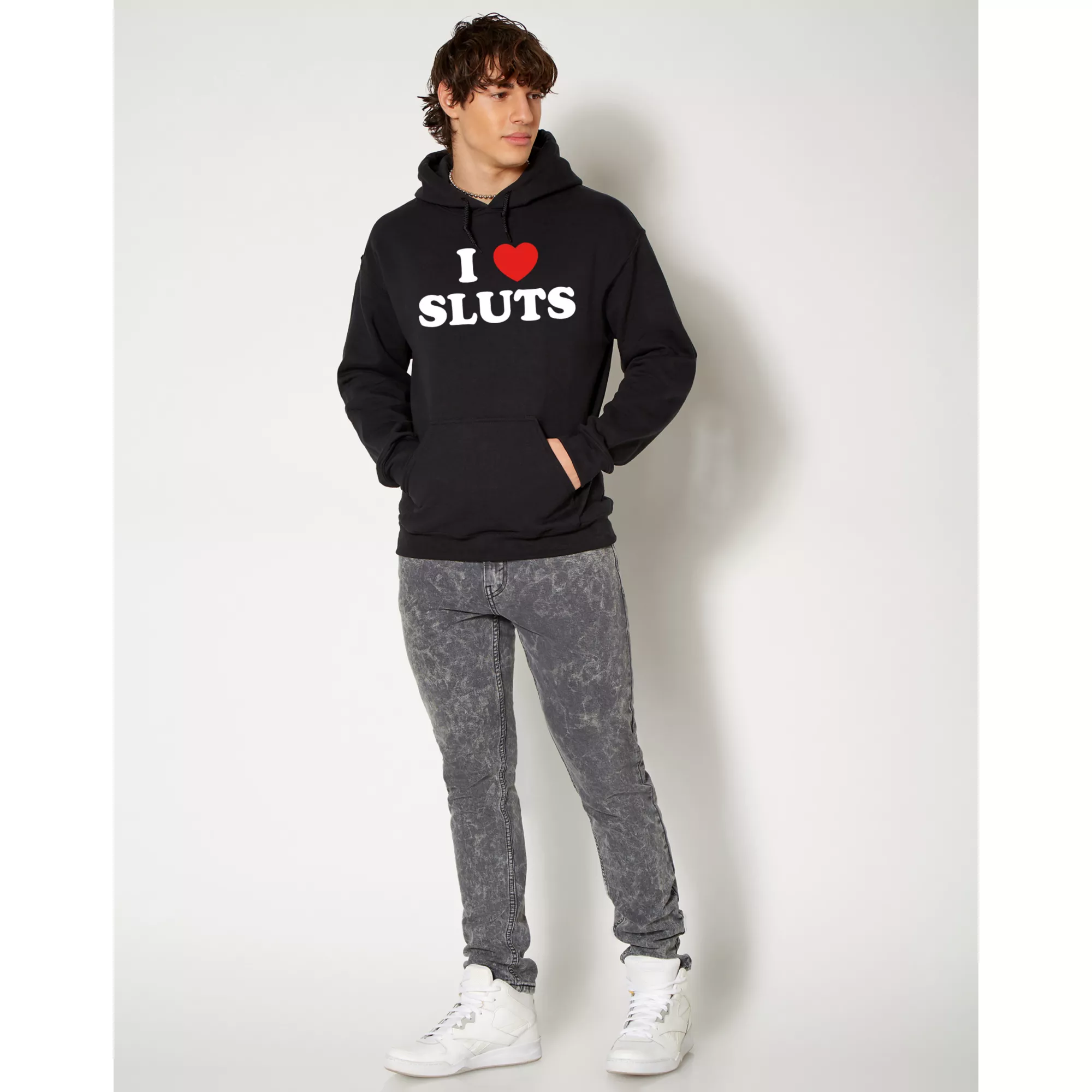 I Heart Sluts Hoodie - Danny Duncan at Spencer's