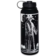 Plague Doctor Water Bottle - 32 oz. at Spencer's